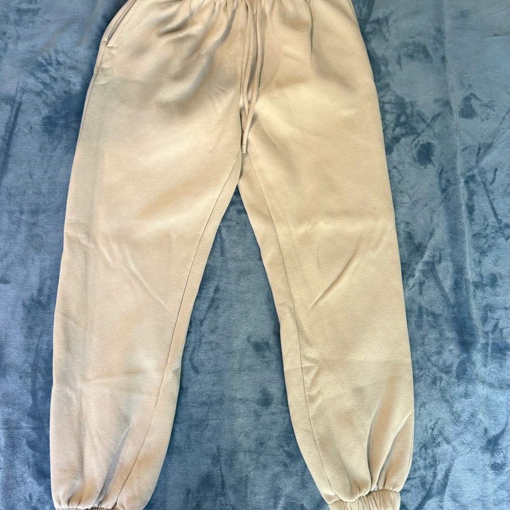 Cozy Women's Beige Jogger Pants